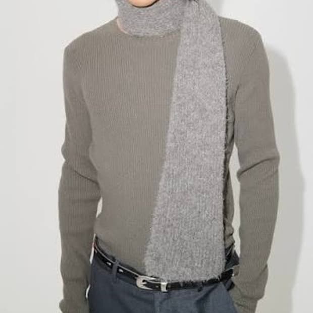 아워레가시 플로스 머플러 그레이