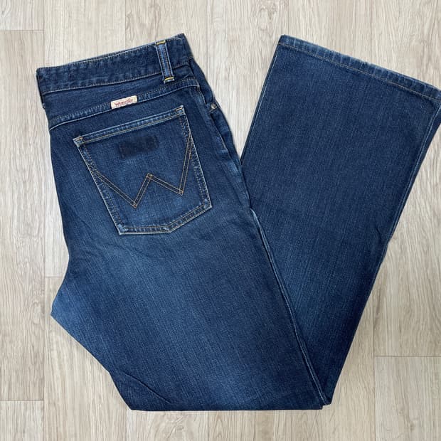 31) 랭글러 재팬 진청워싱 부츠컷 데님팬츠(RRL&LVC&폴로)