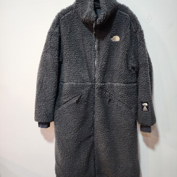 노스페이스 양면 뽀글이 롱 코트 XL 여성