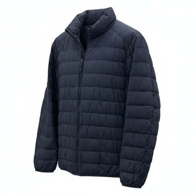 유니클로 남성 덕다운 경량 패딩 1832