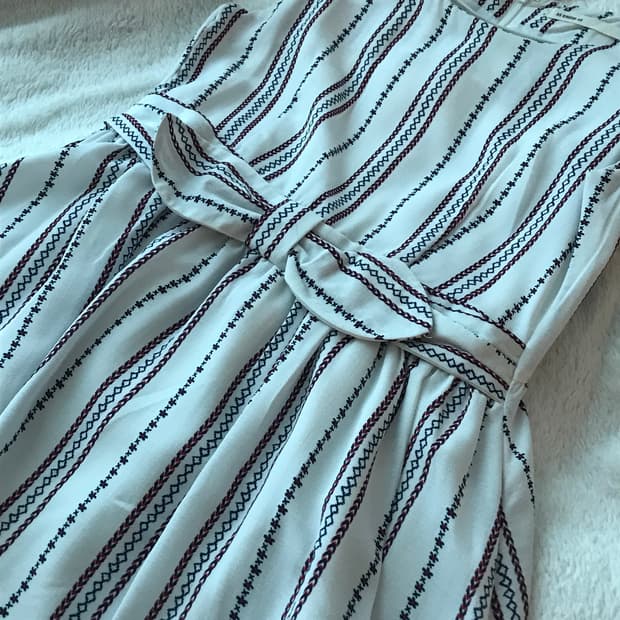 빈티지 슬리브리스 원피스