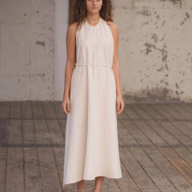 새상품) baserange apron dress xs 베이스레인지 드레스