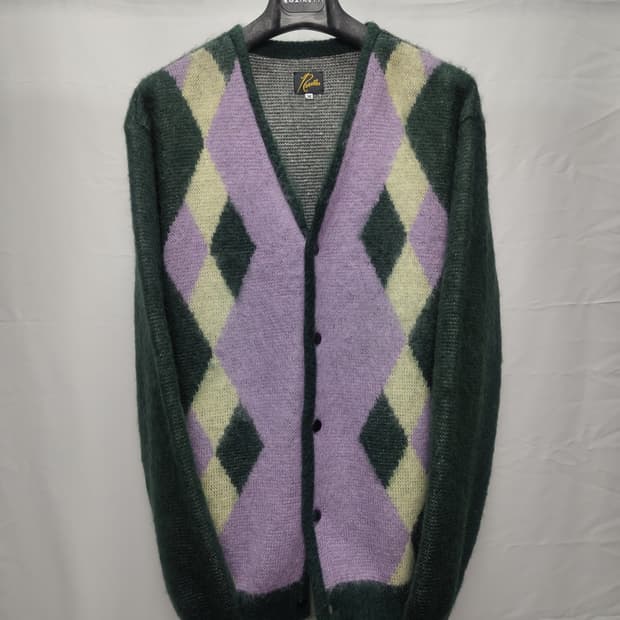 니들스 모헤어 가디건 m