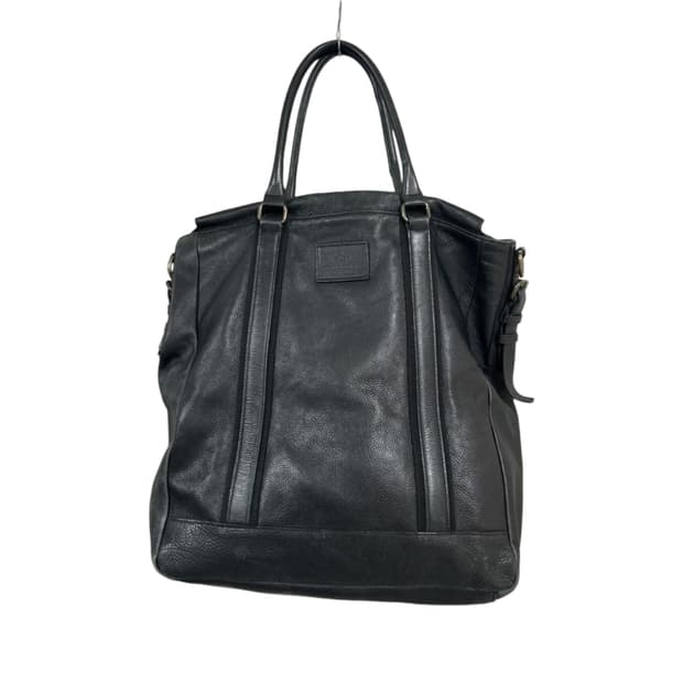 버버리 블랙 소가죽 토트백