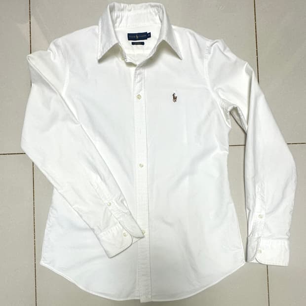 랄프로렌 폴로 옥스포드 셔츠 화이트