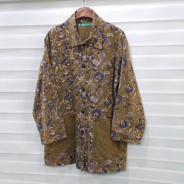 빈티지 sama sama 오버핏 코튼 자켓- 우먼프리