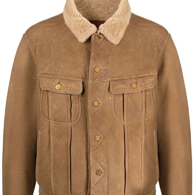 RRL 시어링 자켓 M 사이즈