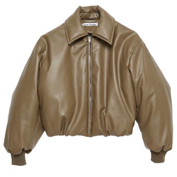 아크네 스튜디오 코티드 봄버 자켓 