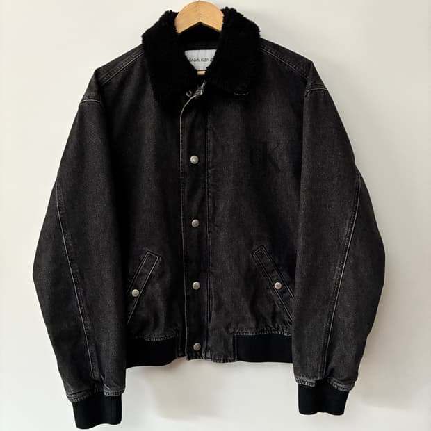 캘빈 클라인 데님 자켓