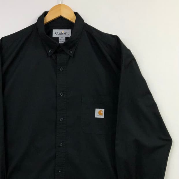 Xxl 칼하트 블랙 워크 셔츠