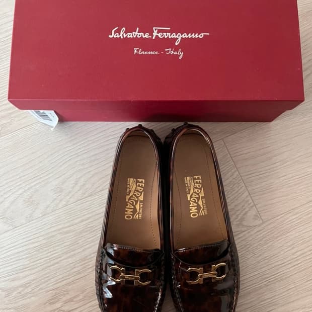 Ferragamo 페라가모 Saba 드라이빙 슈즈_7사이즈(245mm)