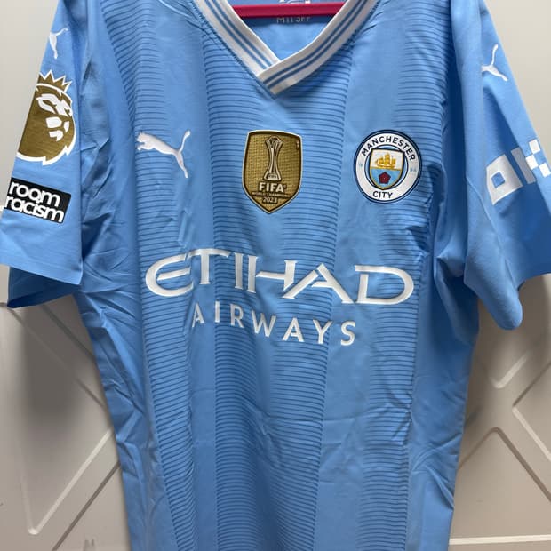 23-24 맨시티 어센틱 홀란드 유니폼