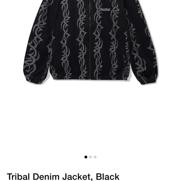 Butter goods 데님 자켓