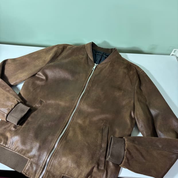 95-100 L 자라 맨 스웨이드자켓