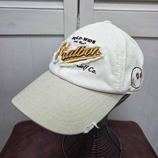 말본 골프 로고 볼캡