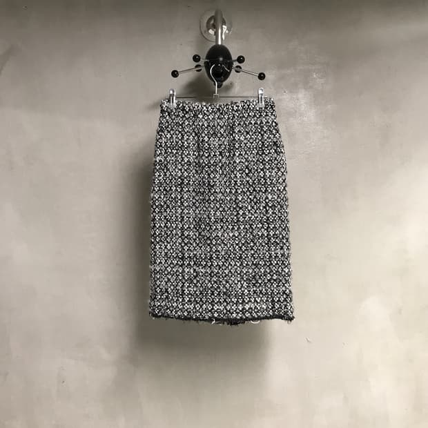 꼼데가르송 트위드 스커트 XS(W)