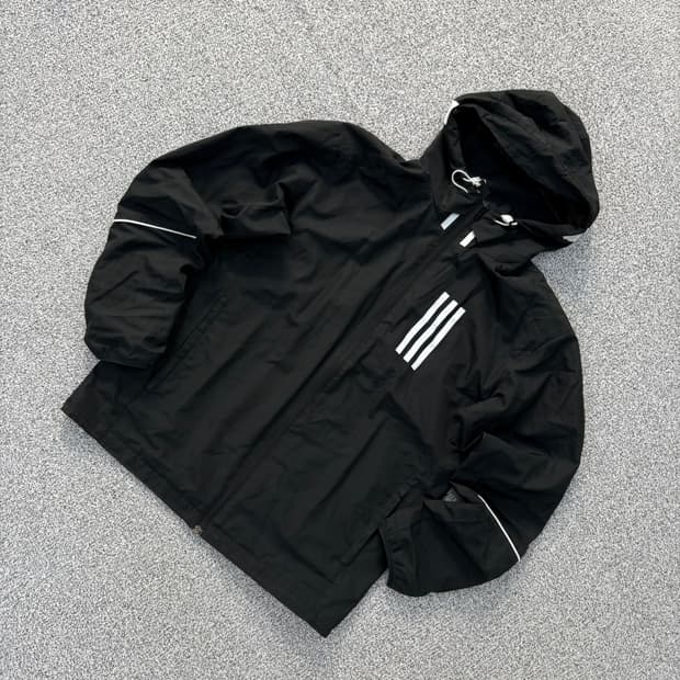 L 아디다스 Adidas 후드 우븐 바람막이 자켓 0716J2