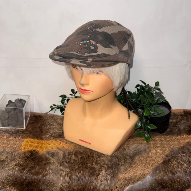 Sculptor boho stud hunting cap camo 