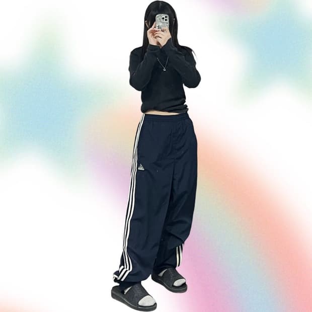 아디다스 올드스쿨 힙합 우븐 팬츠