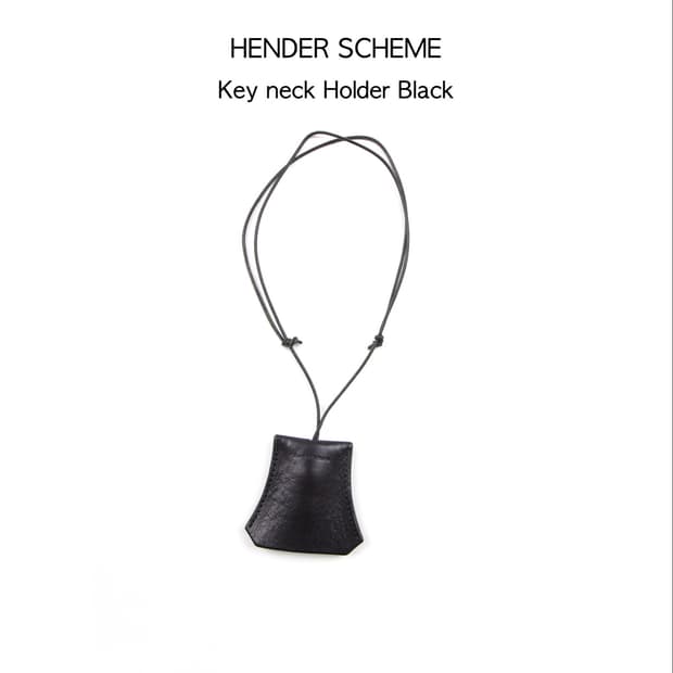 Hender Scheme 키 넥 홀더 블랙