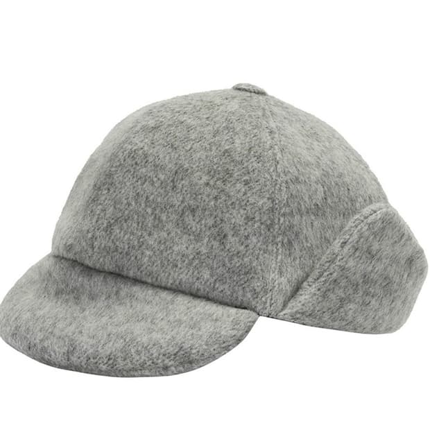 stu 에스티유 와이어 울 볼캡 그레이 모자 