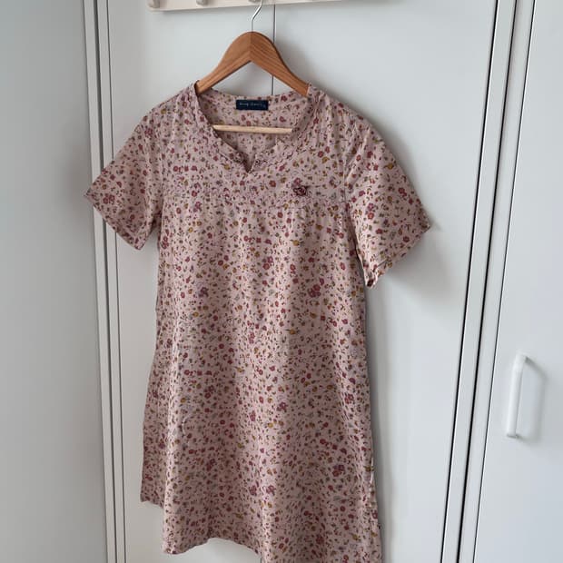 Drug store's 드럭스토어 잔꽃 돼지 원피스