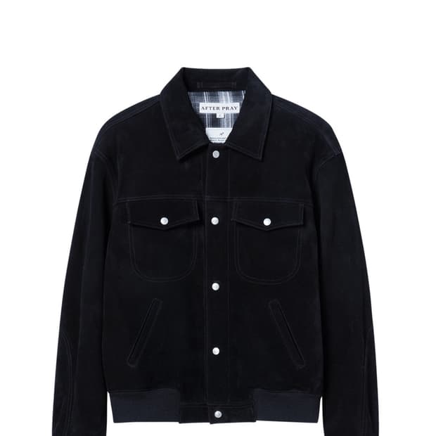 애프터프레이 카우 스웨이드 자켓