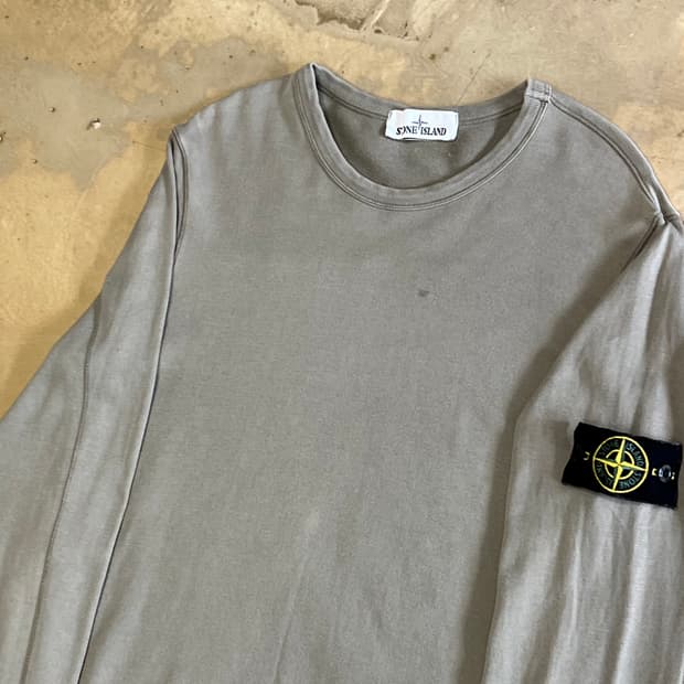 95 스톤아일랜드 패치와펜 긴팔 티셔츠