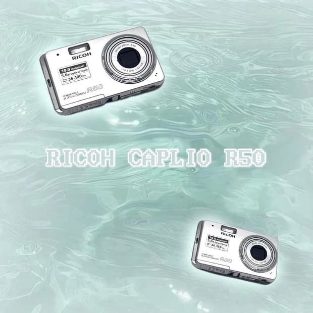 초희귀/작례🫧𖠳ᐝ 리코 RICOH CAPLIO R50
