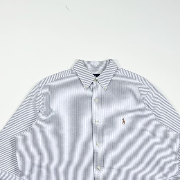 폴로 랄프로렌 포니 클래식 스트라이프 셔츠 (L 여성추천)