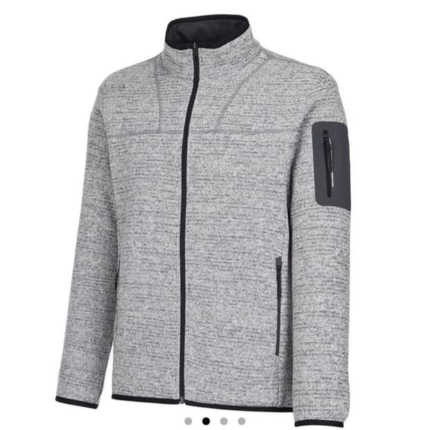 라푸마 남성 플리스 그레이 자켓