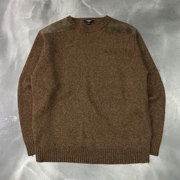  버버리 레더 암패치 니트 y14864