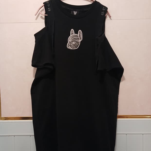 라이프워크 정품 여성 어깨트임 롱티겸 원피스 free 사이즈