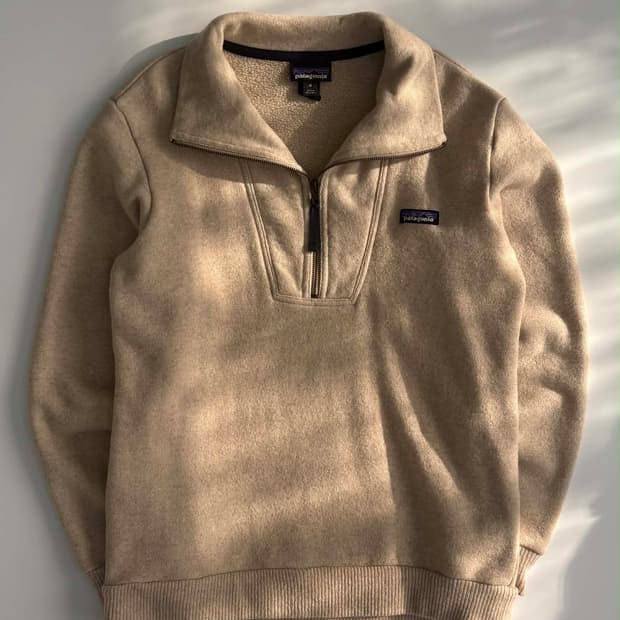 [M] 파타고니아 울리 플리스 풀오버 하프 집업 니트