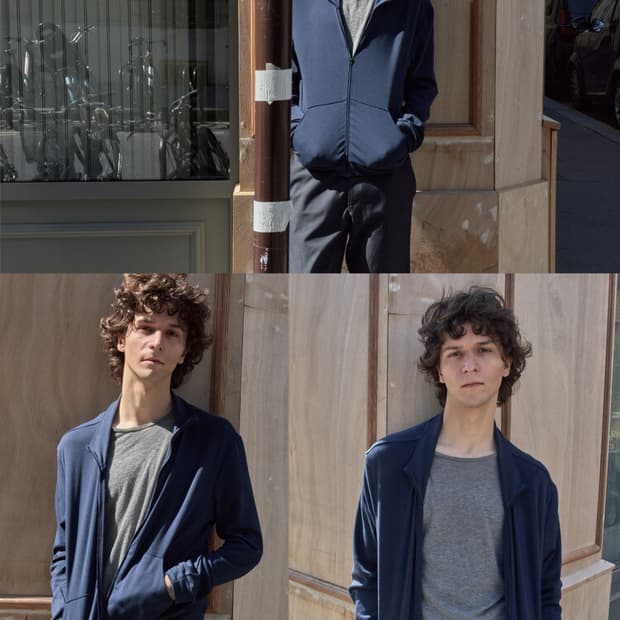 (3size) mudule neck zip night 머듈 넥 집업 