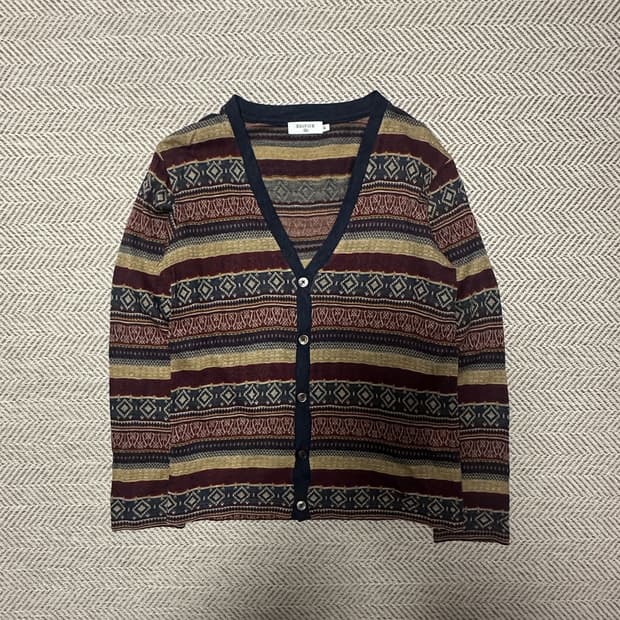 EDIFICE japan made acrylic cardigan