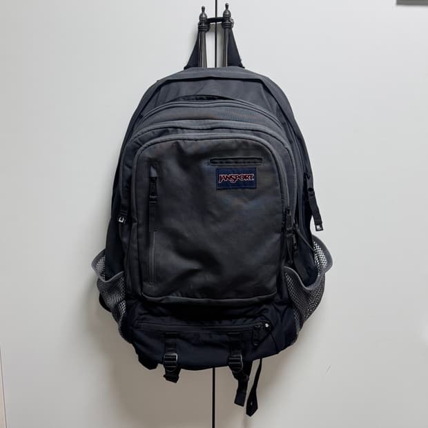 잔스포츠 엔보이 백팩 블랙