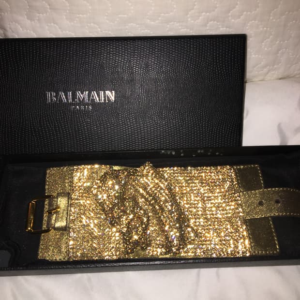 Balmain Gold Bracelet 11Aw by 데카르넹