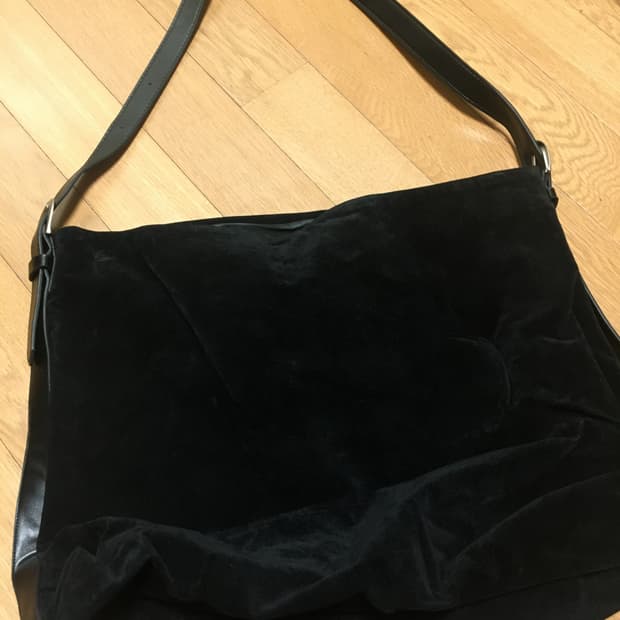 (2개 1.7) 스웨이드 백 가방