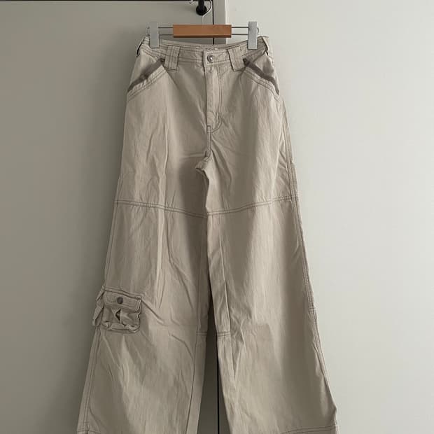 코이세이오 스냅 워크 팬츠 라이트 베이지 0 size