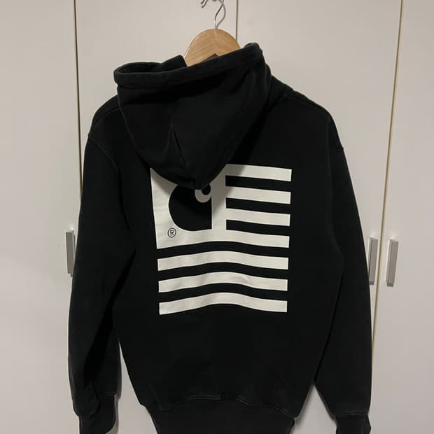 칼하트 스테이트 플래그 후드티 M