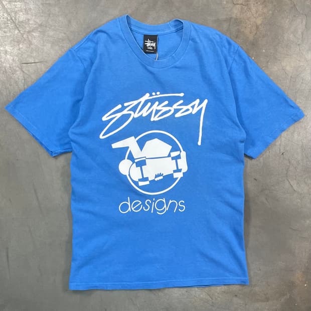 스투시 스케이트 맨 반팔 티셔츠