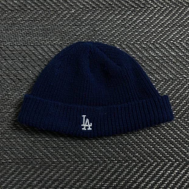 MLB 뉴 젤리 LA다저스 네이비 비니 o 4413