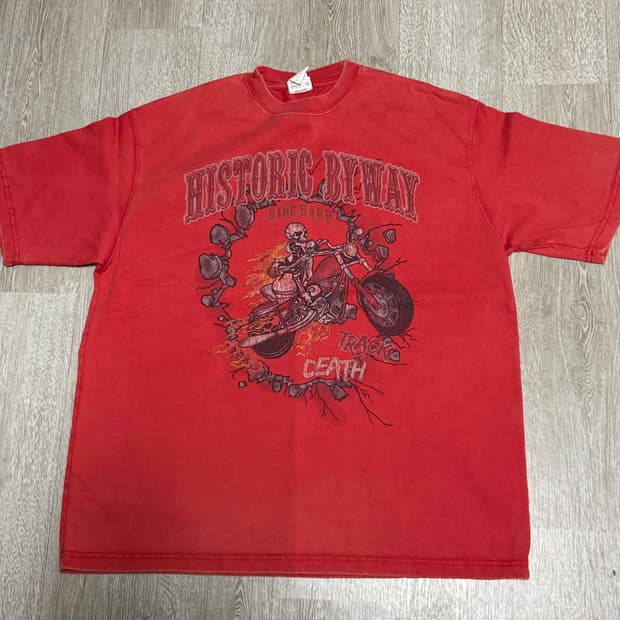 아웃스탠딩 바이커 반팔 outstanding