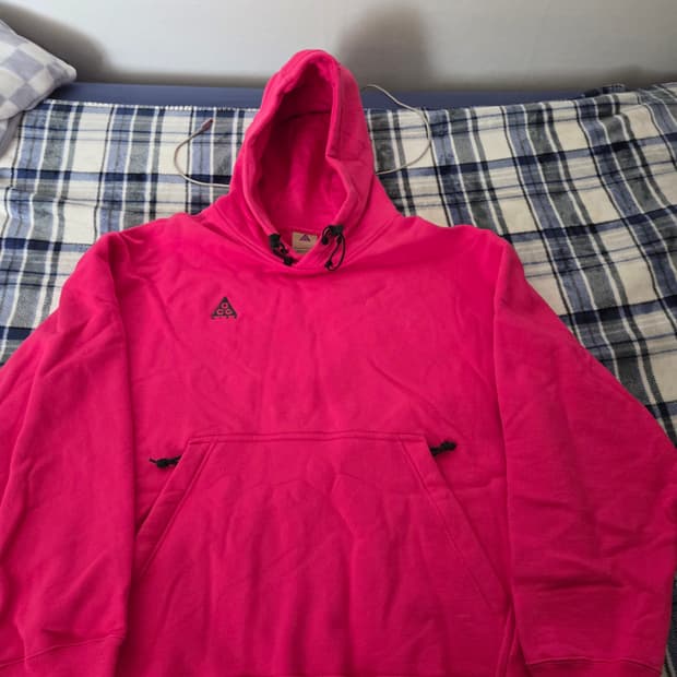 나이키 ACG 풀오버 러쉬핑크 후드티셔츠 BQ3453-667 XXL해외판