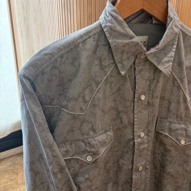 Roper paisley Western Shirt