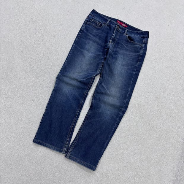 32 디키즈 약기모 중청 워싱 데님 팬츠 0518Y
