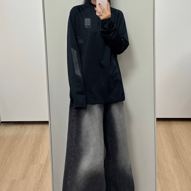 나이키 대한민국 국대 블랙 쉴드탑 바람막이