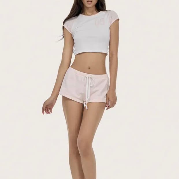 미개봉) 클리시어 09 Soft crop top