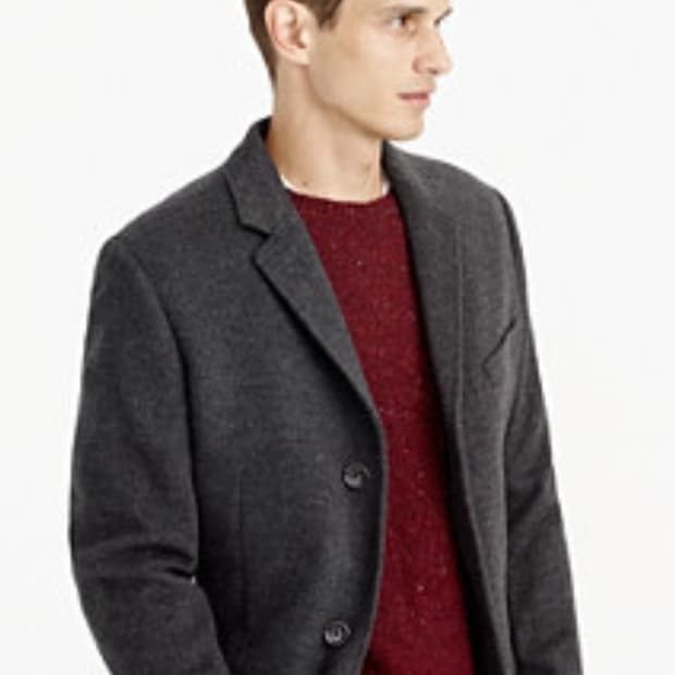 제이크루 남성 겨울코트 L 105 다크그레이